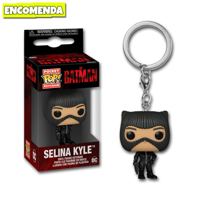 Funko Pop Chaveiro The Batman Selina Kyle Loja TSC