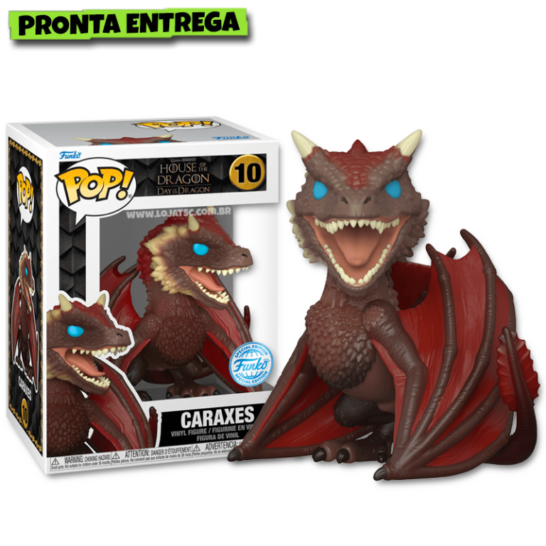 Funko Pop House Of The Dragon Caraxes Met Lico Loja Tsc