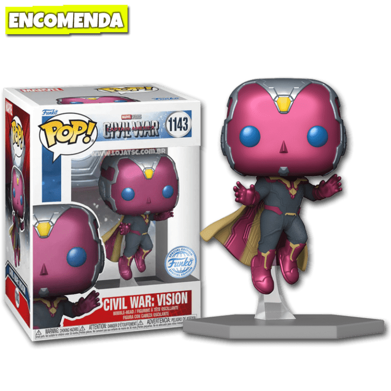 Funko Pop Civil War Vision Loja Tsc