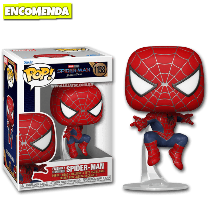 Funko Pop Homem Aranha Sem Volta Para Casa Friendly Neigborhood