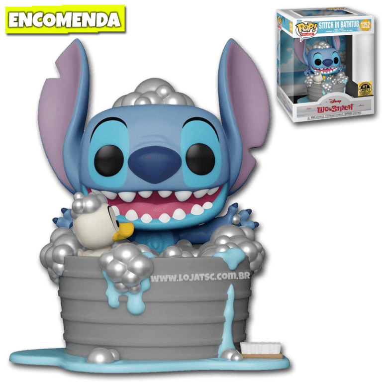 Funko Pop Lilo Stitch Stitch In Bathtub 1252 Loja TSC