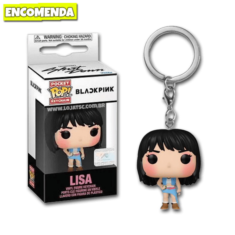 Funko Pop Chaveiro Blackpink Lisa Loja Tsc