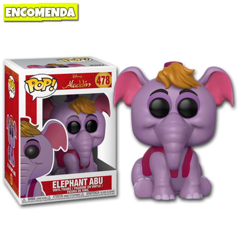 Funko Pop Aladdin Abu Elefante Loja Tsc