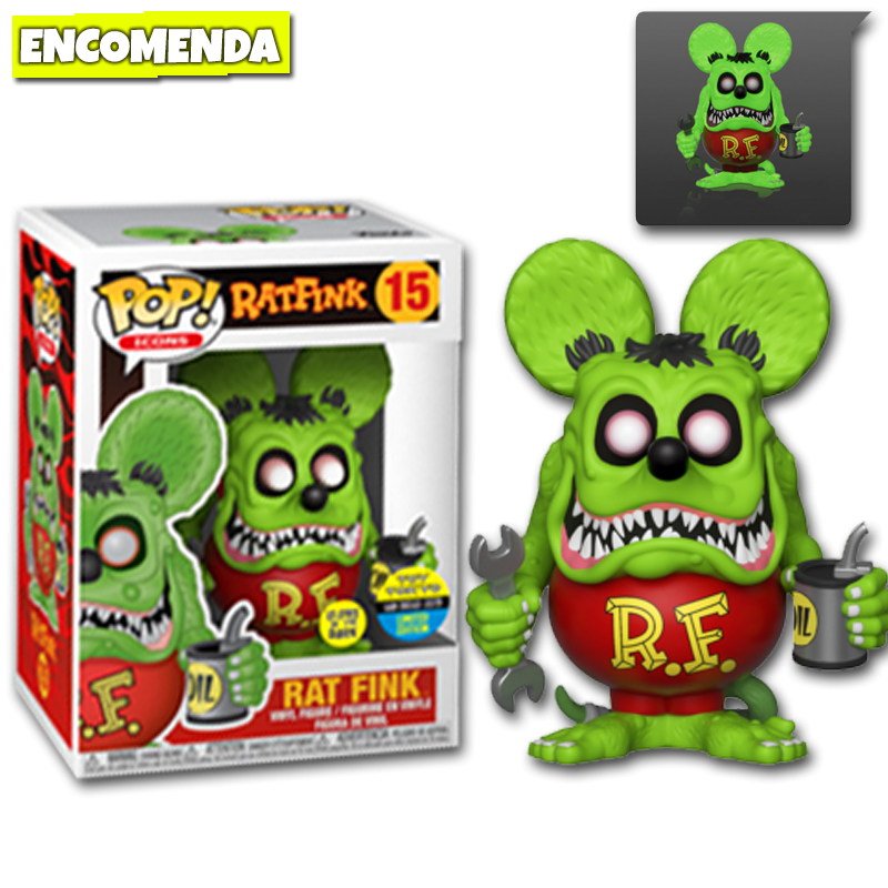 Funko Pop! Rat Fink Rat Fink 15 GITD SDCC 2019 Loja TSC