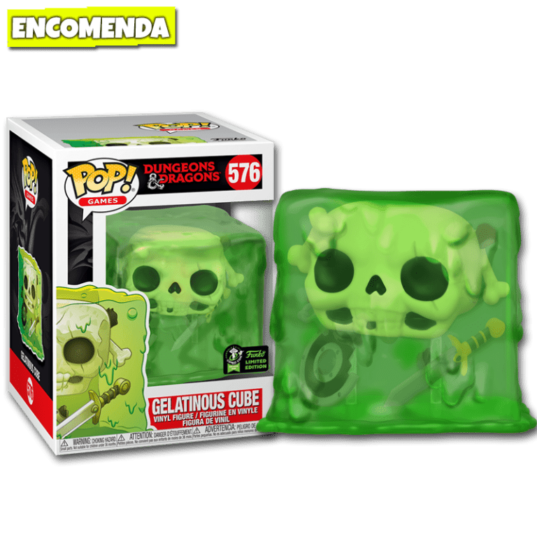 Funko Pop! Dungeons e Dragons Gelatinous Cube 576 Loja TSC