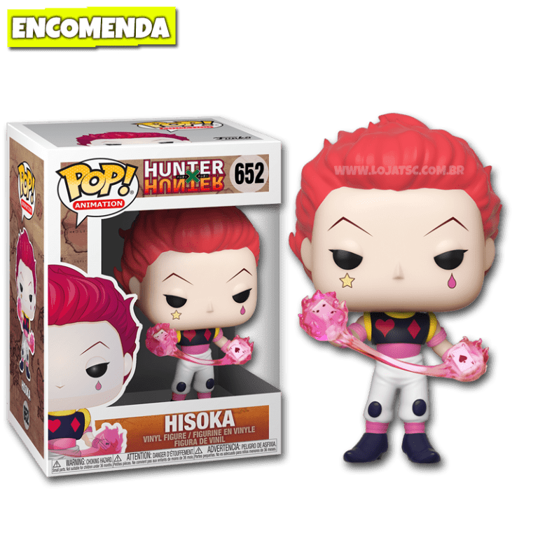 Funko Pop! Hunter x Hunter - Hisoka #652 - Loja TSC