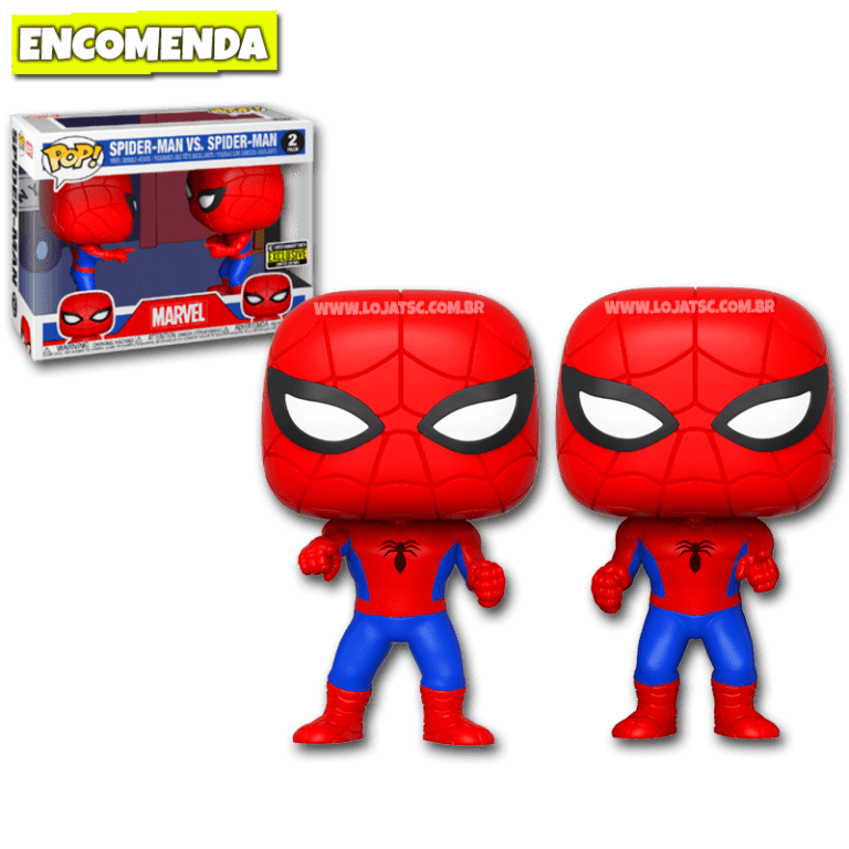 Funko Pop Homem Aranha Vs Homem Aranha Pack Loja Tsc