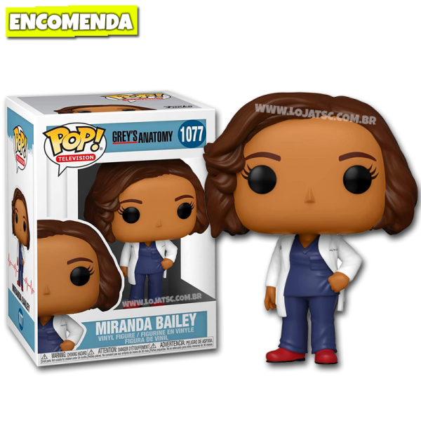 Funko Pop! Grey’s Anatomy - Miranda Bailey #1077 - Loja TSC