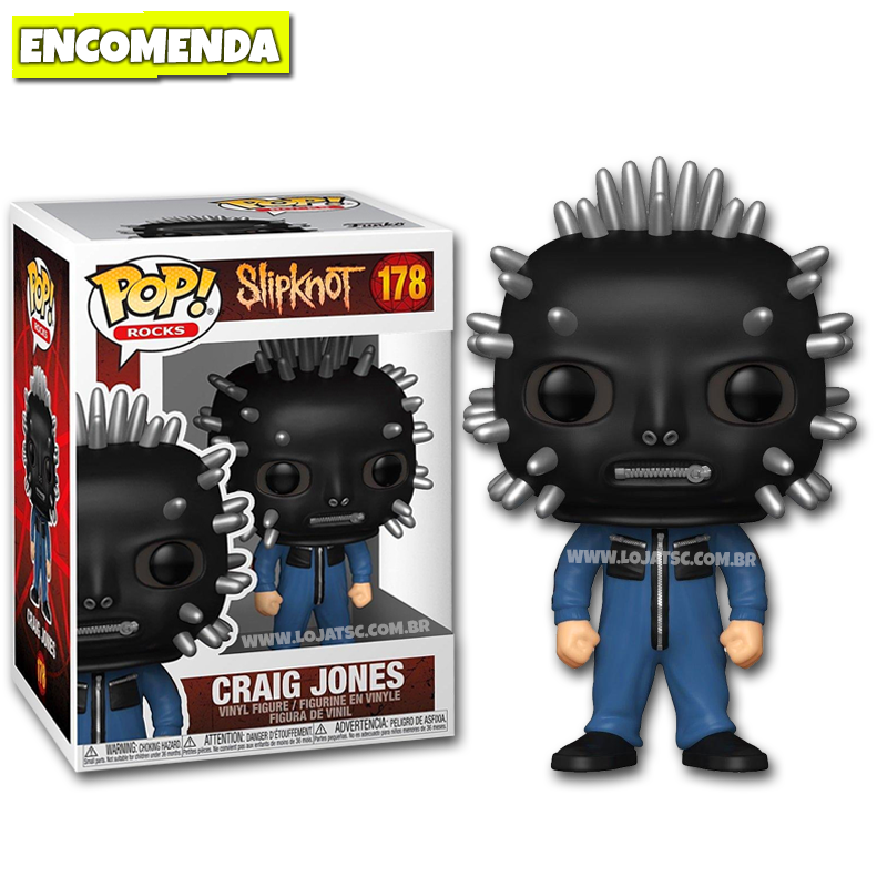 Funko Pop! Slipknot Craig Jones 178 Loja TSC