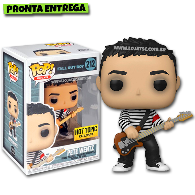 Funko Pop! Fall Out Boy - Pete Wentz #212 - Loja TSC