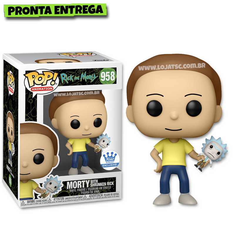 Funko Pop Rick And Morty Rick 112 Morty 113 174 Boneco De Vinil Modelo ...