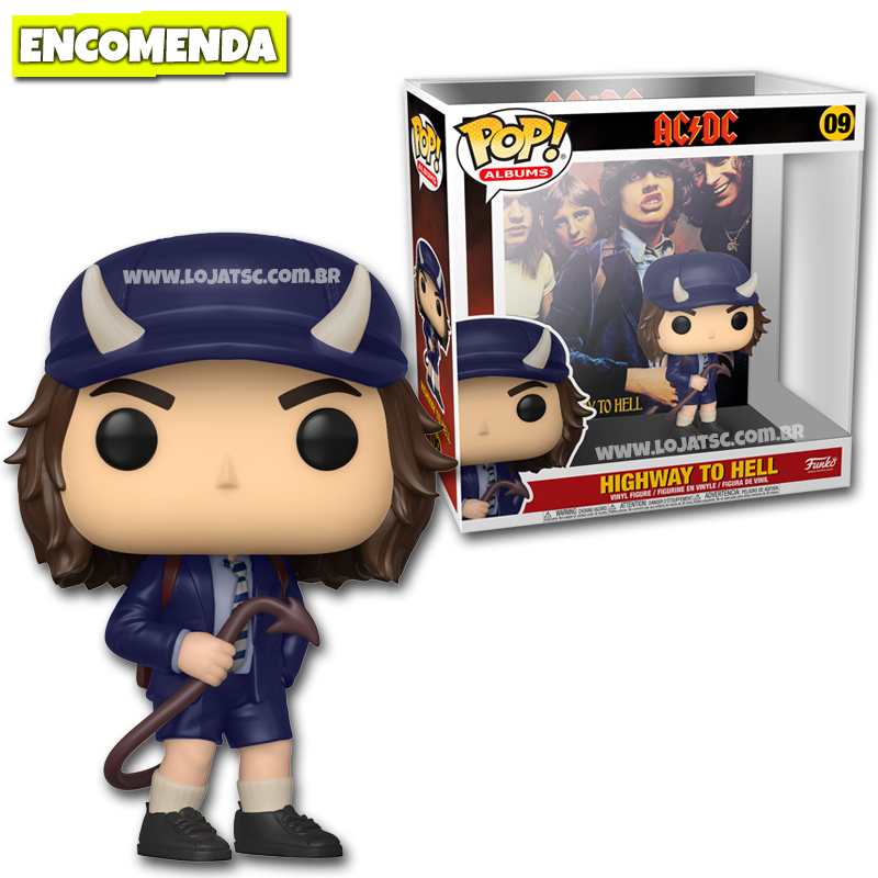 Funko Pop Acdc Highway To Hell 09 Loja Tsc