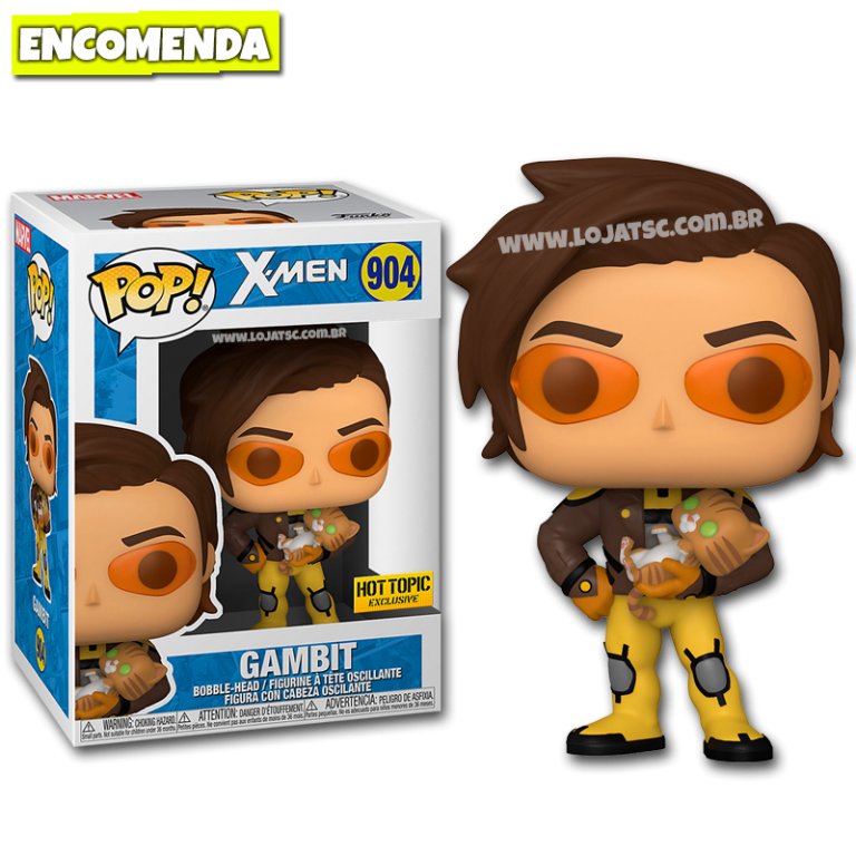 Funko Pop X Men Gambit 904 Loja Tsc 