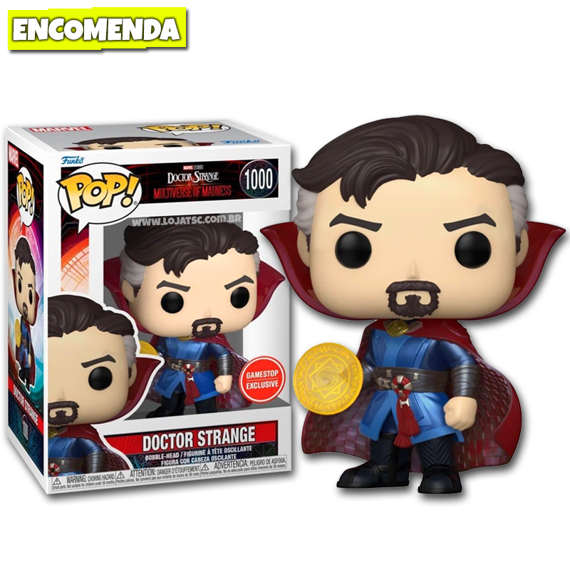 Funko Pop Doctor Strange Multiverse Of Maddness Doctor Strange 1000 Metálico Loja Tsc