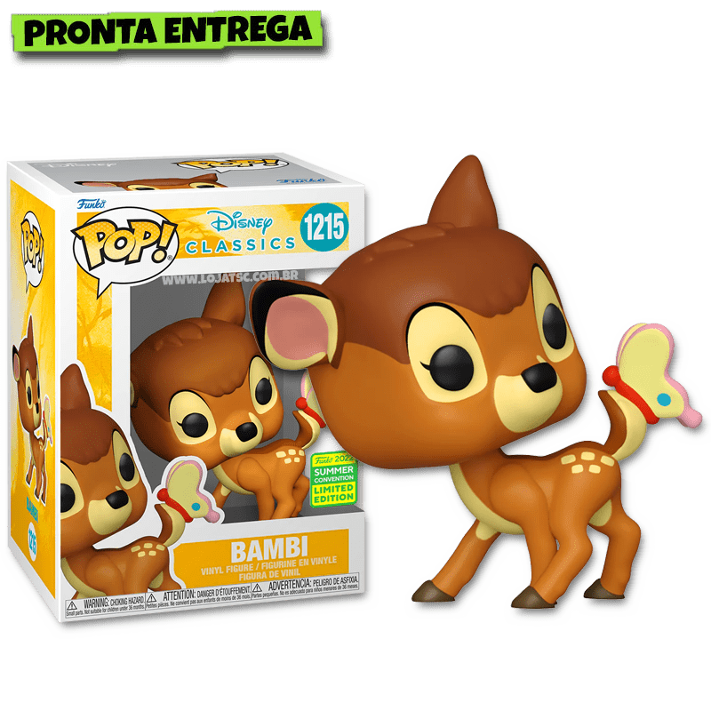 Funko Pop! Disney Classics: Bambi - Thumper #1186 - Loja TSC