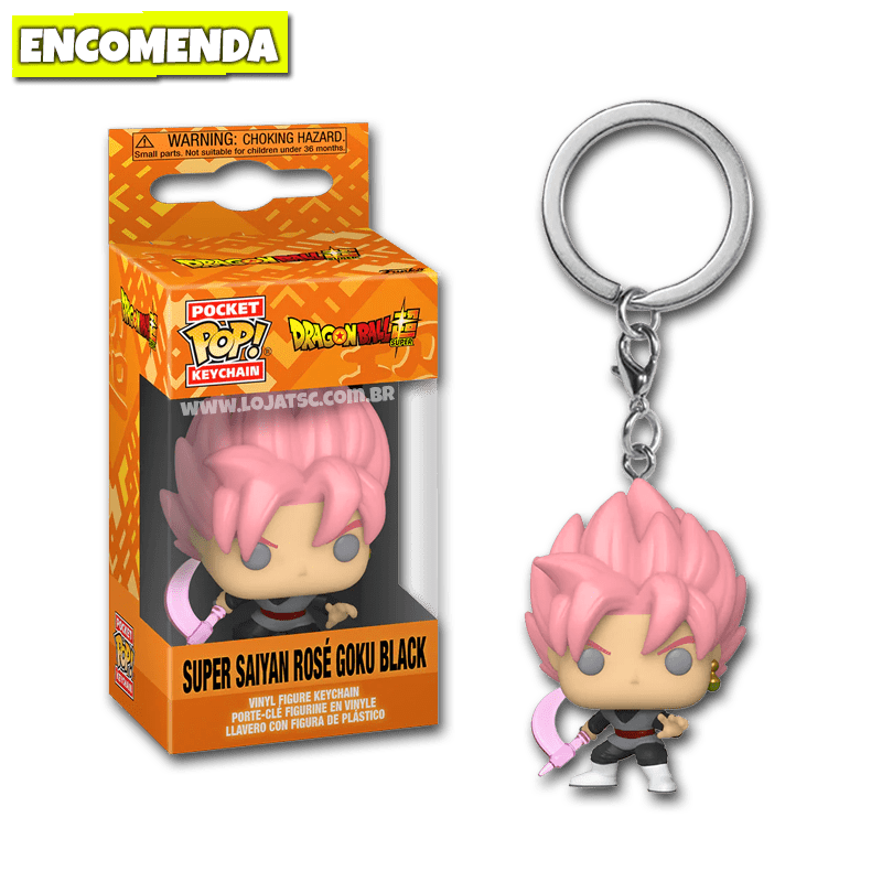 Figura Dragon Ball Flash - Super Sayan Rosé Goku Black