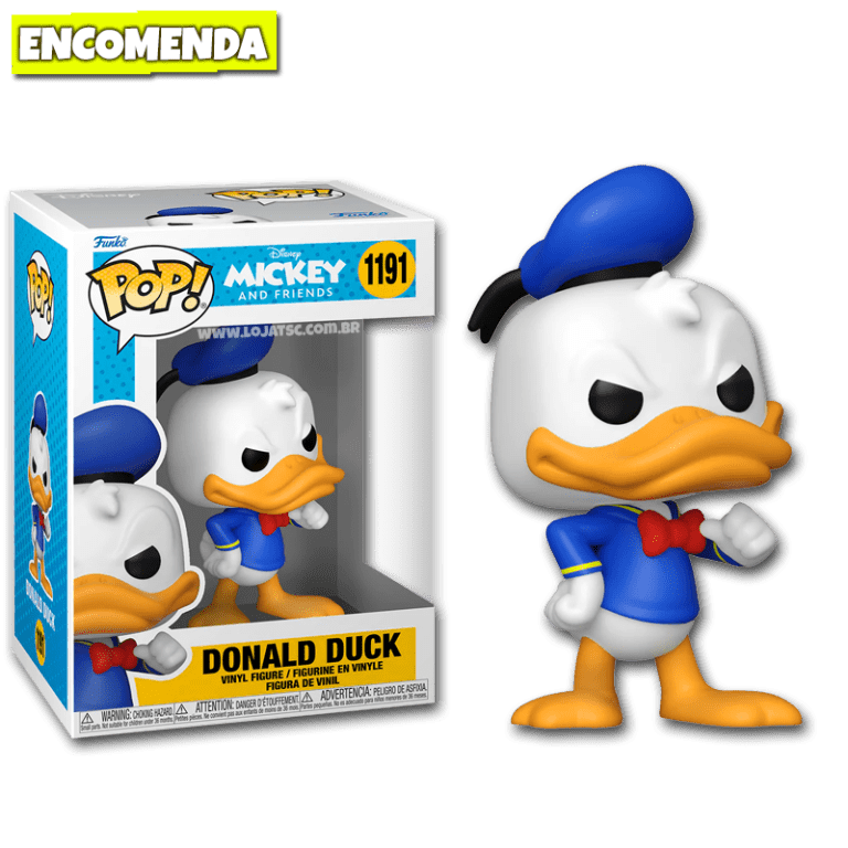 Funko Pop Mickey And Friends Donald Duck 1191 Loja Tsc