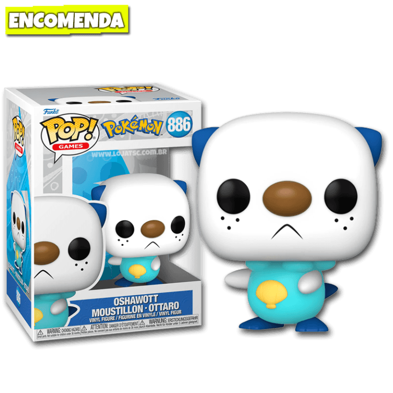 Funko Pop Pok Mon Oshawott Loja Tsc