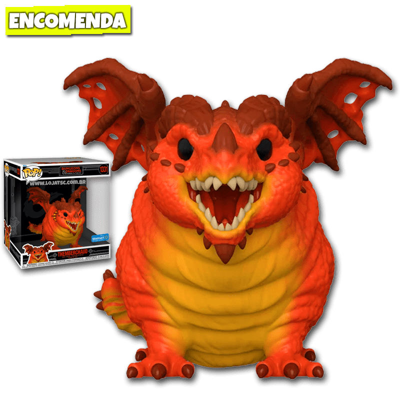 Funko Pop! Jumbo: Dungeons Dragons Red Dragon Vinyl Figure (Walmart ...