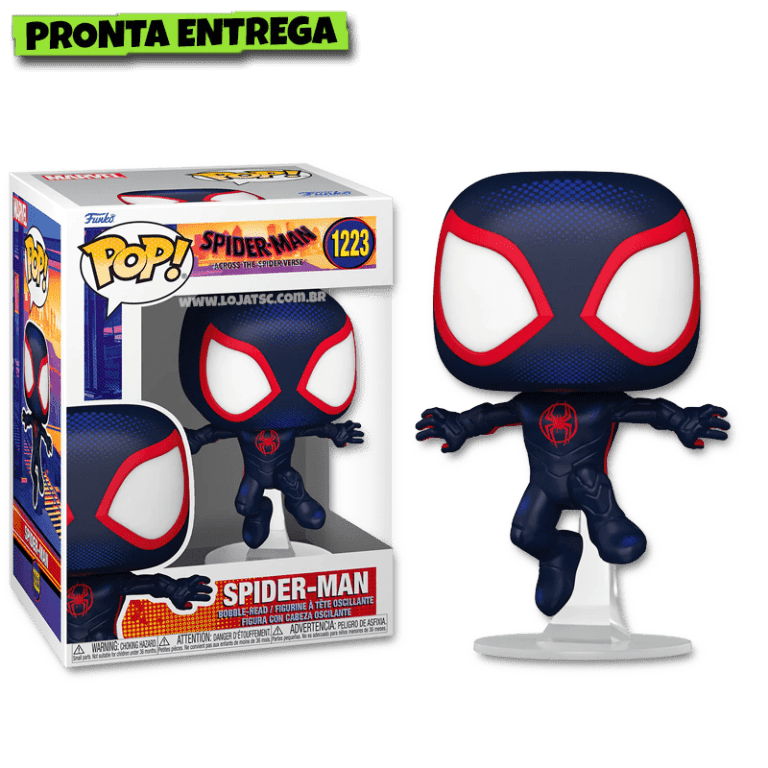 Funko Pop Homem Aranha Atrav S Do Aranhaverso Spider Man Loja Tsc