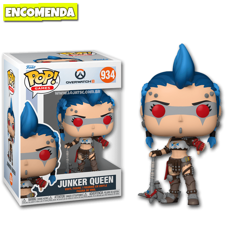 Funko Pop! Overwatch - Junker Queen #934 - Loja TSC